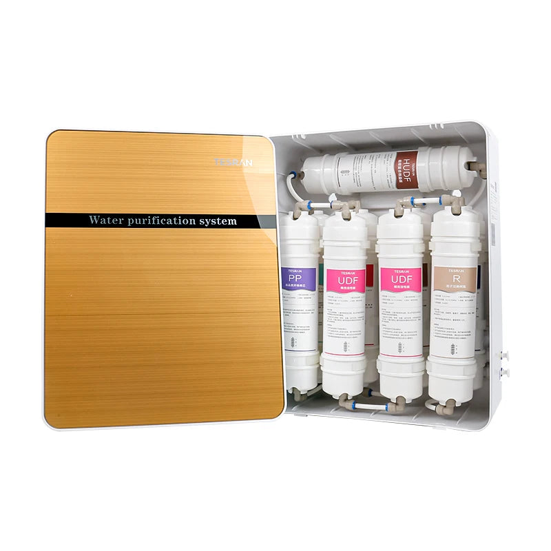Household Commercial 10 Stage Alkaline Water Machine Ionizer Well Water Purification System