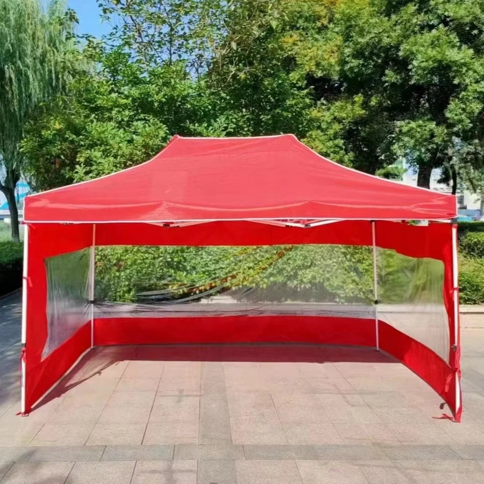 Easter Spring Festival Heavy Duty 8-Person Tent 4-Man Easy-Up Gazebo Tent 2-Man Pop-Up Canopy Four-Leg Tent for Outdoor Use