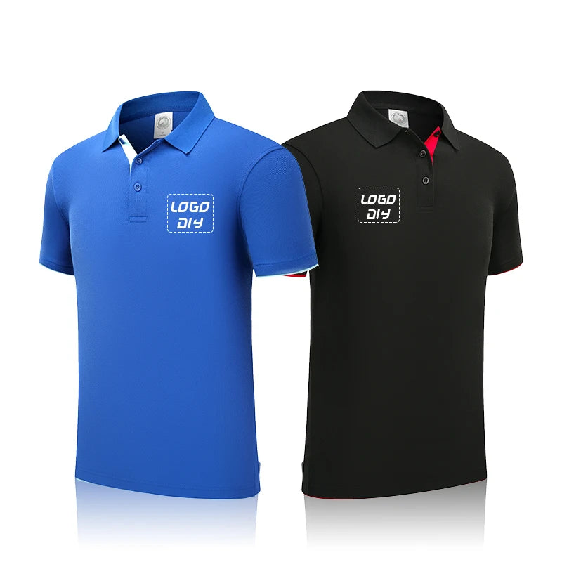 Full Printing Custom POLO OEM  Designer Polo Classic Collar Men Polo T Shirt in Stock