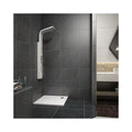 Shower Stone Tray Philippines Uk Modern Bathroom caravan Wet Room Cupc square Marble Solid Surface Anti slip Low Profile Base