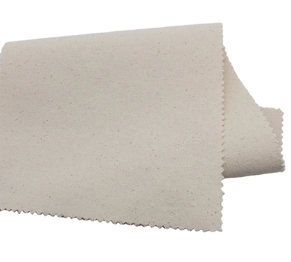 14 oz 14oz 100% Cotton Material Canvas Grey Greige Fabric for Tent Shoes Bags Making