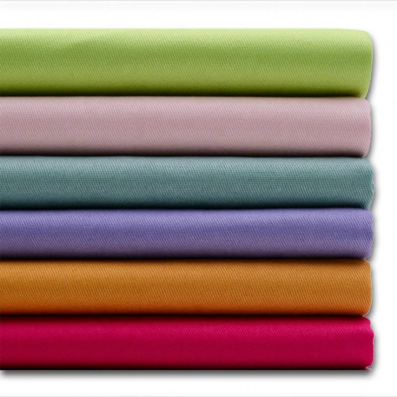 Direct Factory Export Plain Dyed Lightweight Polyester/Cotton Fabric Garment Boys' Dresses/Bags Mattress Breathable Home Textile
