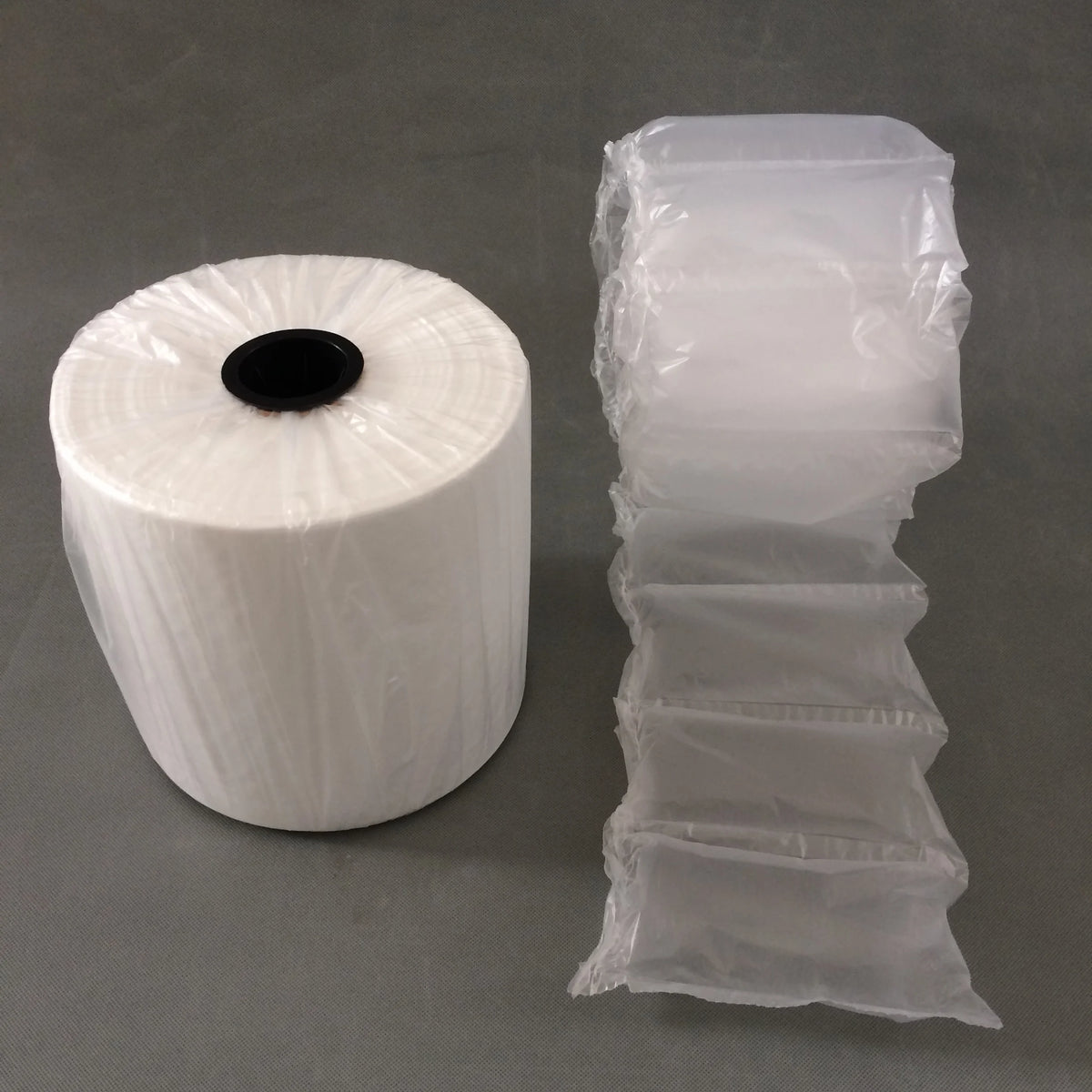 Stainless Steel Cutting Wiper Plastic Bags for Shipping Cheap Price Packing Inflatable air Cushion Machine Pillow Custom logo