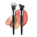 Single Concealer Makeup Brushes Private Label Synthetic Hair Contour Brush Angled Square Liquid Foundation Brush