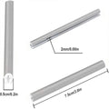 Glass Bead High Light Silver Color Plastic Bicycle Wheels Spoke Cover Reflective Bicycle Spokes Reflector