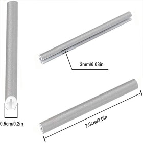 Glass Bead High Light Silver Color Plastic Bicycle Wheels Spoke Cover Reflective Bicycle Spokes Reflector