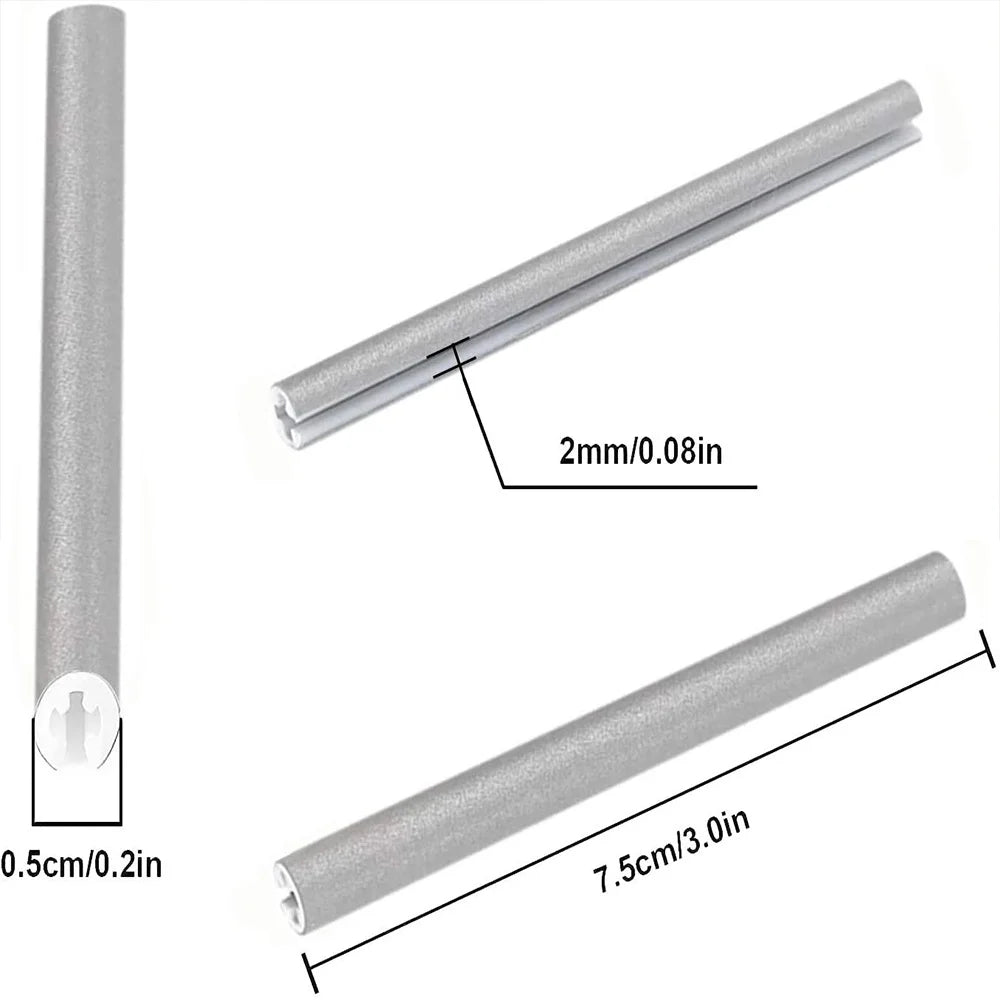 Glass Bead High Light Silver Color Plastic Bicycle Wheels Spoke Cover Reflective Bicycle Spokes Reflector