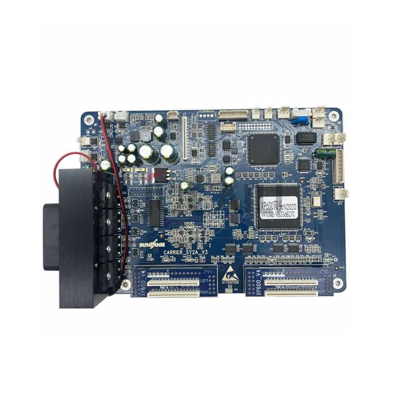 Jucaili Senyang Xp600 Carriage Board for Xp600 Printhead Double Xp600 Head Board DX11 Carriage Board 2 Heads for Eco Solvent UV