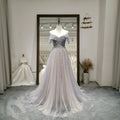 Jancwember RL131 Modern Sweetheart Sleeveless Ball Gown Appliques As Floor Wedding Dresses