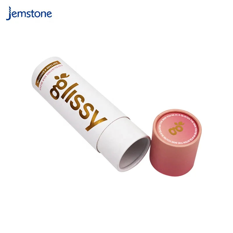 Customized Luxury Hot Stamping  LOGO Round Cardboard Paper Gift Box Paper Box for Wigs with Red Paper Cover