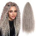 Brazilian Braids Hair Extensions Water Wave Deep Wave Twist Crochet Hair Brazilian Braids Curls Synthetic Hair Brazilian Braids