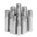 5/2Pcs GB831 Slotted Cylindrical Pin Dowel External Thread Locating Pin 304 Stainless Steel M2  M2.5 M3 M4 M5 M6 M8 M10
