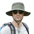Men's/Women Custom Waterproof UV Protection Boonie Hats Brim Blank Fisherman Adventure Golf Bucket Hat Hiking Hats for Men
