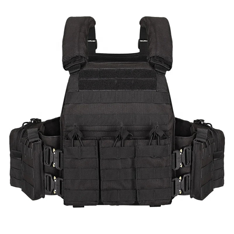 YAKEDA CS Training Outdoor Activities Combat Molle Tactical Vest Hunting Modular Plate Carrier Tactic Body Tactico Chaleco