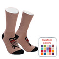 Design Custom Athletic Sport Sock Unisex Breathable Knitted Athletic Sock Customized Gym Sock With Logo