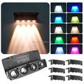 European Stock RGB Solar Wall Lights with 4 Leds Waterproof LED Lighting Decorations for Garden Fence Patio Courtyard Solar Lamp