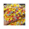 Yellow lightning Cloud Glasses Clay Slices Sprinkles Soft Slime Craft DIY Slime Fillers Handmade Ornament Accessory