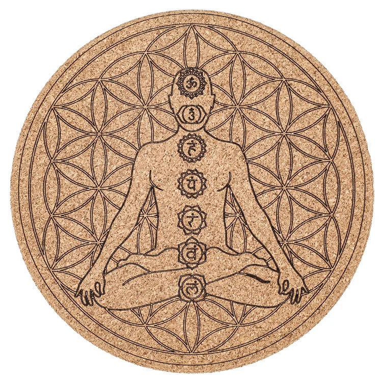 HZ Natural Chakra Plate Energy Ornaments Board Wholesale Handicraft
