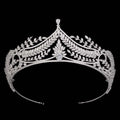 Special Water Drop Shaped 3A+ CZ Tiaras Full Cubic Zircon Bridal Crowns Luxury Wedding Hair Accessories for Women BC6669