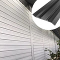 Elliptical Aluminum Shutter Profile - Energy-saving Outdoor Aluminum Shutter Profile - Suitable for Hotel and Villa Buildings