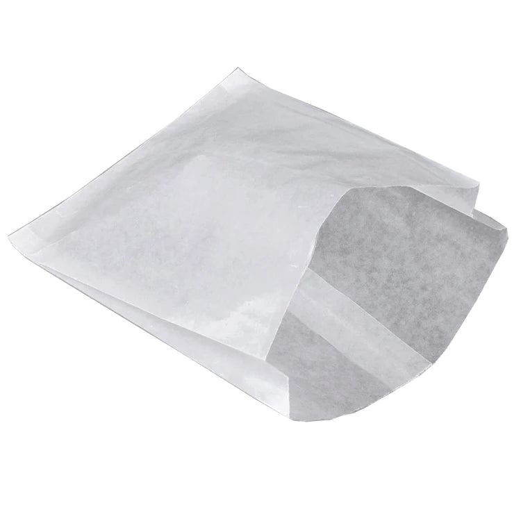 Food Snack Grease Proof Parchment Wax Packaging for Sandwich Cookie Pastry Glassine Paper Bag Use on Clothing Socks Shoes