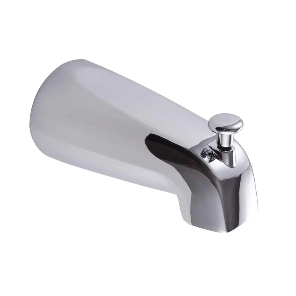 Polished Chrome Bath Slip-On Diverter Tub Spout for 1/2" Copper Water Tube