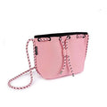 VASTOP 2021 Fashion Women's Mini Neoprene Messenger Crossbody Shoulder Bag 10\" X 9\" X 6\" 50pcs Hollow Out for Lady Girls