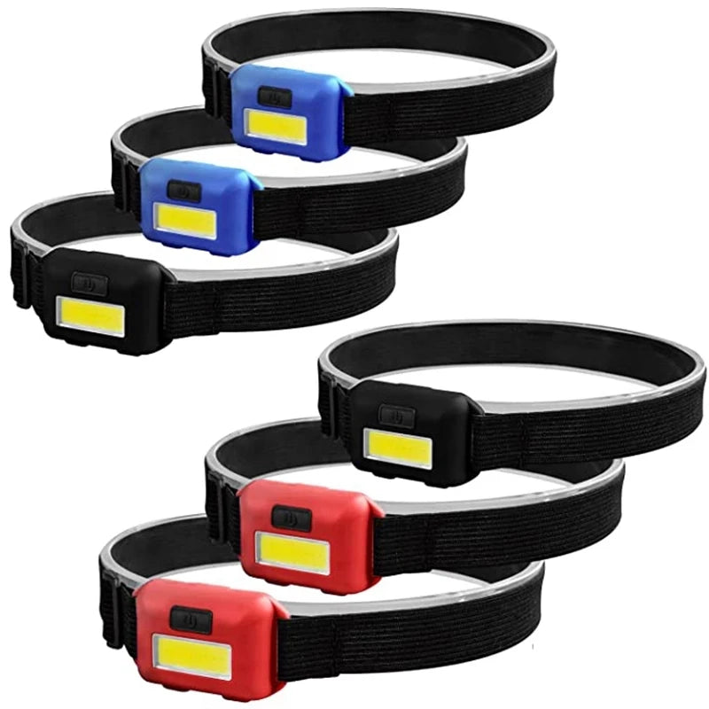 Hot Sale Mini Portable Led Head Torch AAA Battery Powered Outdoor Camping Hiking Gift Led Headlamp