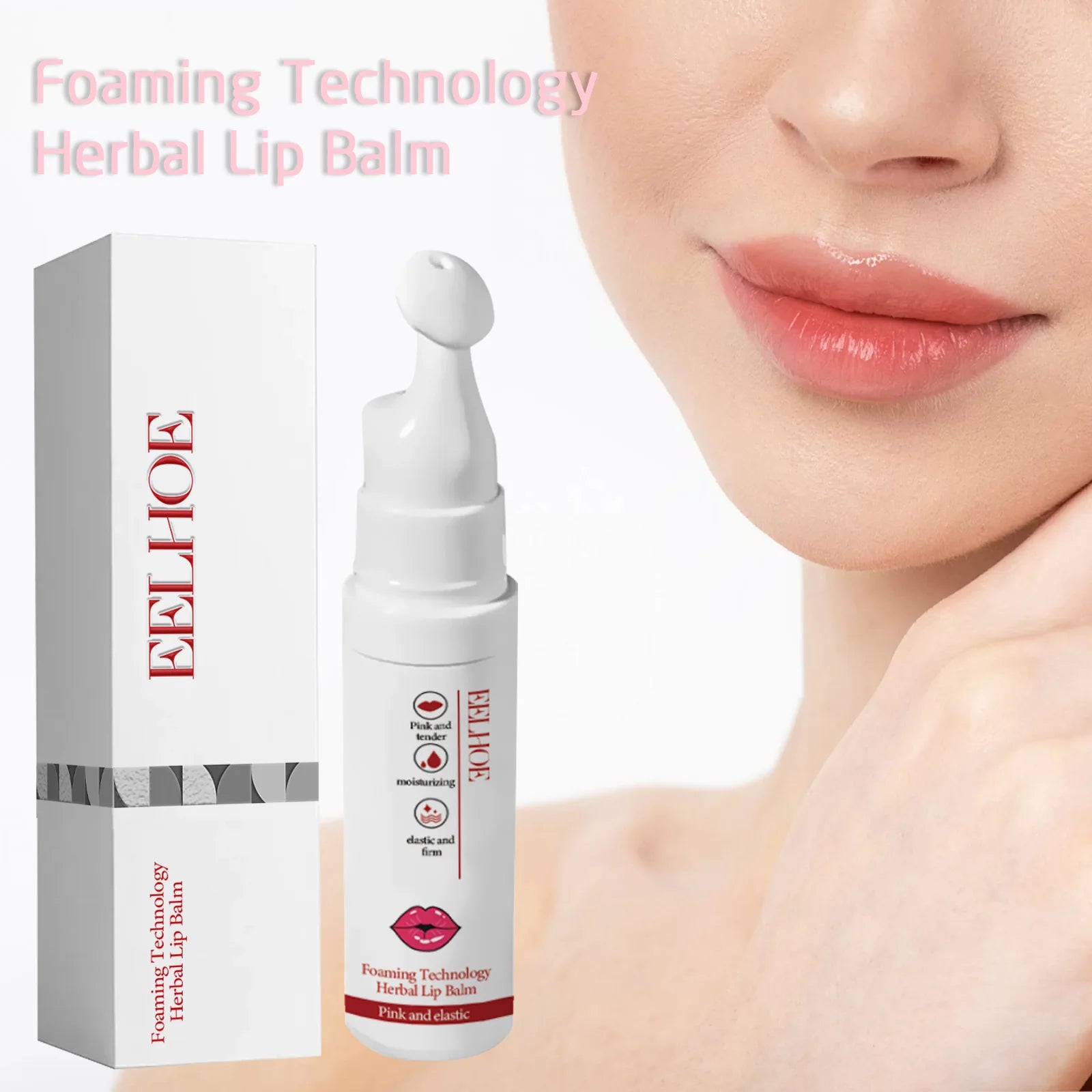 Best Selling Eelhoe Foaming Bubble Lip Care Exfoliating Hydrating Anti Crack Herbal Lip Balm