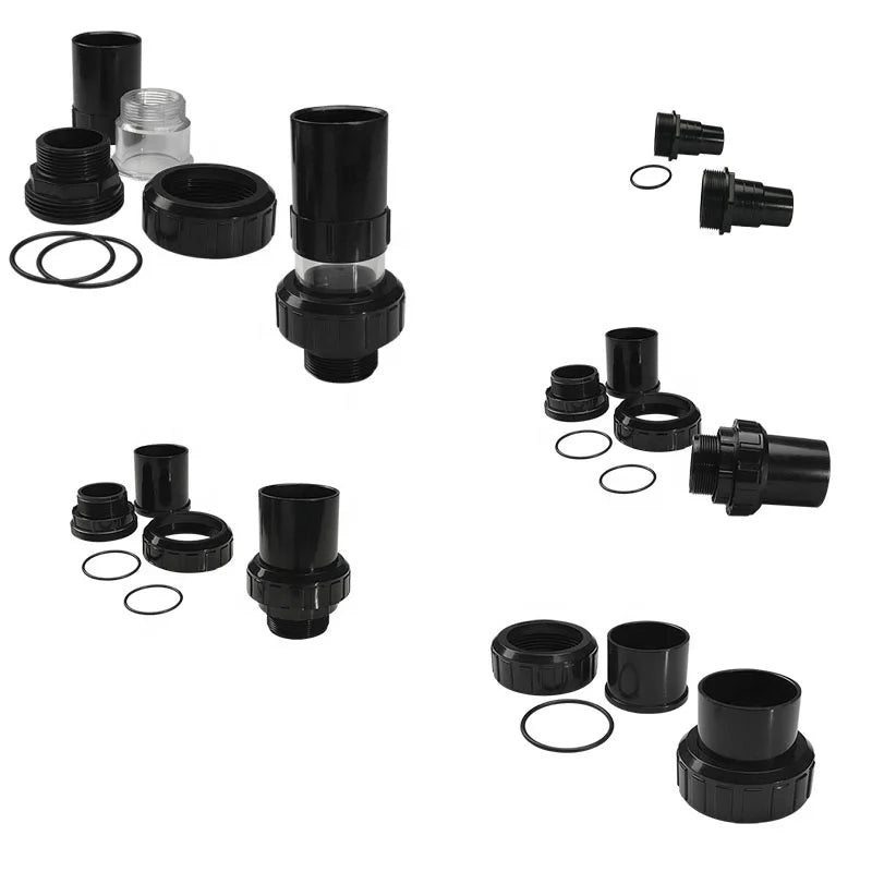 Swimming Pool Accessories Equipment Sand Pool Filter Valve 1.5 Inch 2 Inch Union Joint Swimming Pool Pump Joint