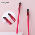 Beauty Planet Customizable Eyebrow Synthetic Hair Makeup Brush Private Label Application Blending Flat Eyebrow Brush Beauty Tool