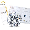 Goldleaf Wholesale Price IGI  Certified Lab Diamonds  D Color  VVS 1CT Loose Diamond Round Cut HPHT CVD Lab Grown Diamond