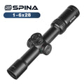 1-6x28 Aluminum Alloy Optic Sight Scope Waterproof Shockproof Spottin