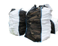 Factory Direct 1000L Woven Jumbo FIBC Bags Breathable Ventilated 1 Ton Loading Firewood Storage Direct Plastic