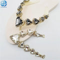 Sparkle Rhinestone Chain for Flip Flops Shoe Buckle Chains Slipper Sandals Decorations
