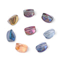 9*12mm Gradient Color 10pcs Irregular Glass Crystal Beads DIY Beaded Bracelet Jewelry Handmade Material Accessories Beads