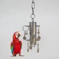 Direct Factory Sales of Durable Eco-Friendly Stainless Steel Bird Bell Relief Chew Toys for Medium and Large Parrots