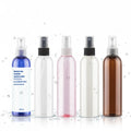Wholesale Customized Empty Plastic Spray Bottle 200ml Amber Plastic Bottle With Mist Sprayer