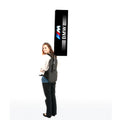 Factory Promotional Usage Cafe Coffee Gelato Store Front Now Open Sale Beach Feather Flag