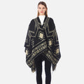 2026 Wholesale Ethnic Style Ponchos Capes Tassel Travel Women Shawl Winter Outdoor Shawl Wraps