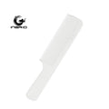 Professional Anti-static Heat Resistant Hairdressing Tools Barber Hair Cutting White Durable Parting Comb With Measure Scale