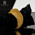 ICEBELA Jewelry S925 Sterling Silver Ridge Ring Female Ins Cold Style Opening Erosion Texture Index Finger Ring