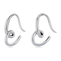 New Arrival 925 Sterling Silver Simple Heart Ear Studs Hypoallergenic Stud Earrings for Women & Girls Jewelry Gift SCE1333
