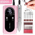 New Arrival Nail Drill Machine 45000rpm Manicure Machine Polishing Electric Nail File Drill Machine Drill for Professional Nails