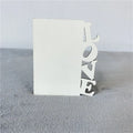 DIY Blanks Sublimation MDF Wooden Sublimation Board Valentine Gifts for Lover Sublimation Photo Panels for Heat Press Printing