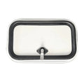 1000x500mm RV Motorhome Trailer Camper Caravan Access Door with Aluminum Alloy Hinge and Insulation Panel