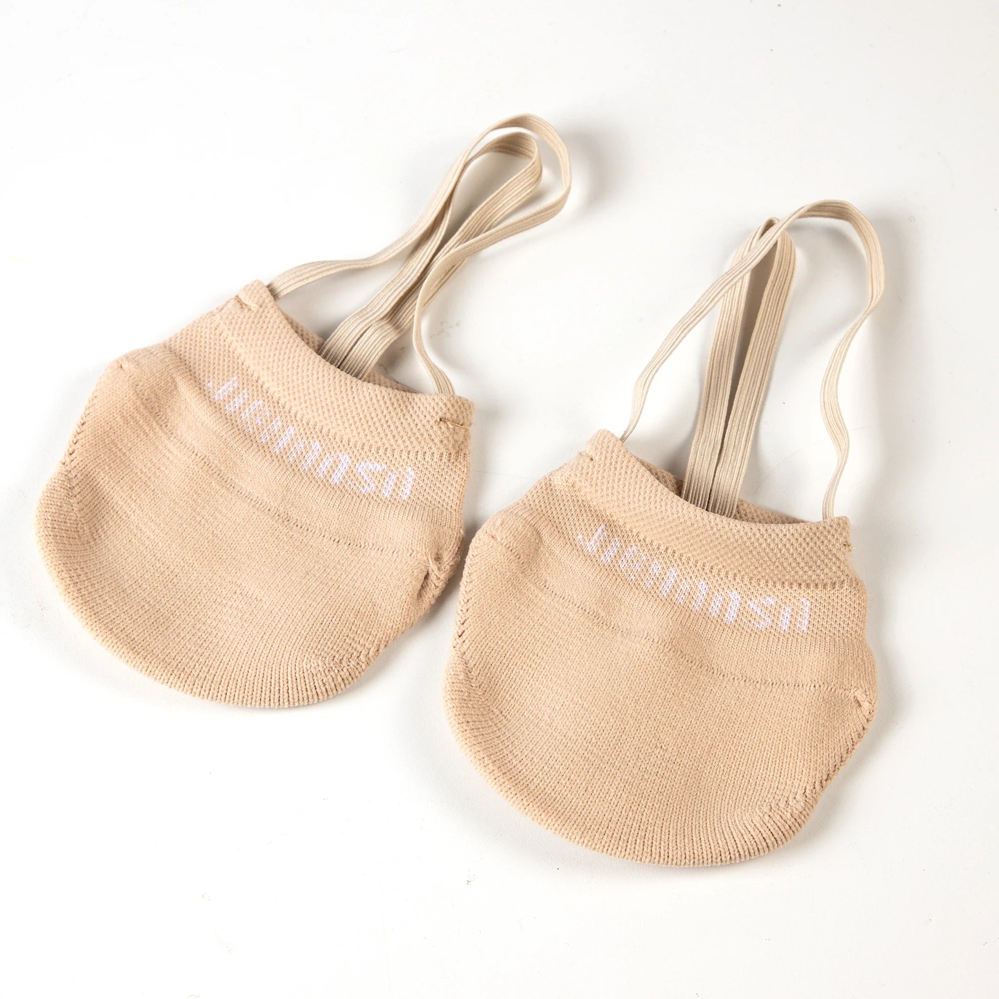 Knitted Half Sole Toe Shoes Socks for Professional Rhythmic Gymnastic Competition or Ballet Dance