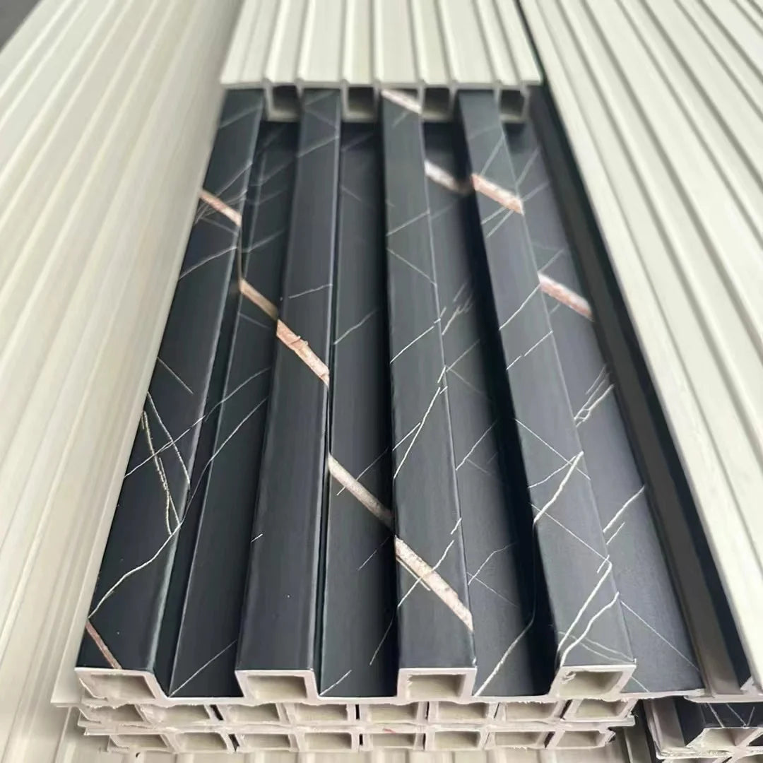 Good Quality Paneles De Pared Wpc Para Interiores Marmol Travertino Indoor Pvc Marble Wall Panel