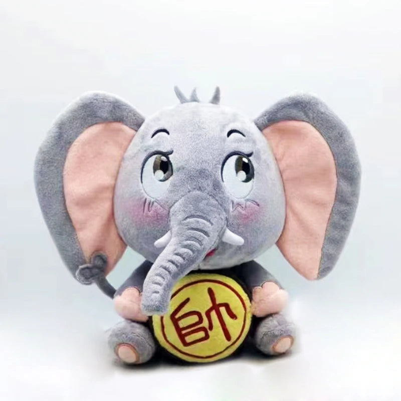 Wholesale Oem Soft Custom Cute Elephant Doll Toys Stuffed Animals Custom Souvenirs Plush Toy