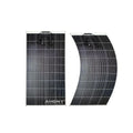 Customized ODM OEM 150W Bifacial ETFE Mono Flexible HJT Solar Panel IP67 Waterproof 23% Efficiency for Marine Yacht RV Solar
